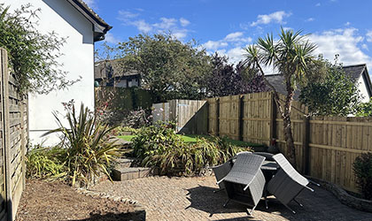 Outside Garden Area for sunbathing

